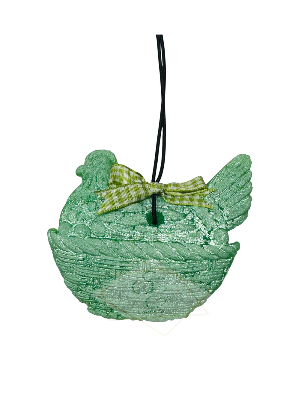 Hen on Nest Aromatic Car Freshie