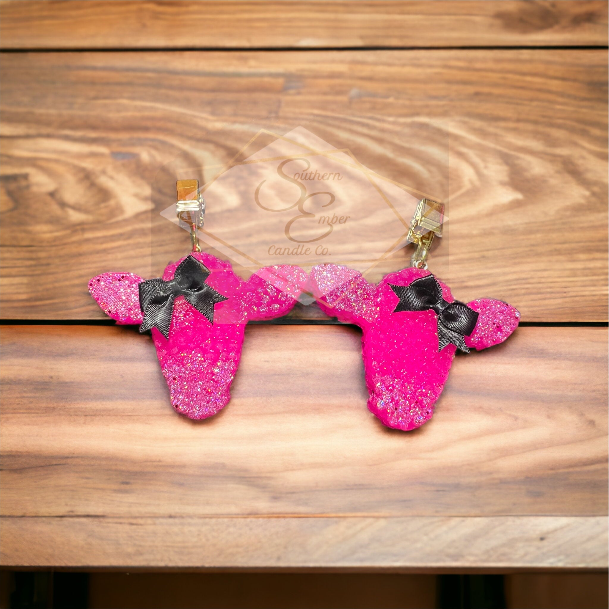 Heifer Cow Head Mini Vent Clip Freshies