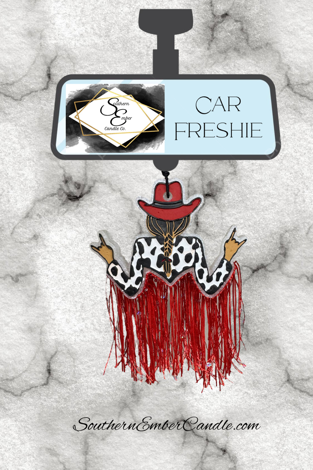 Cowgirl Aromatic Car Freshie