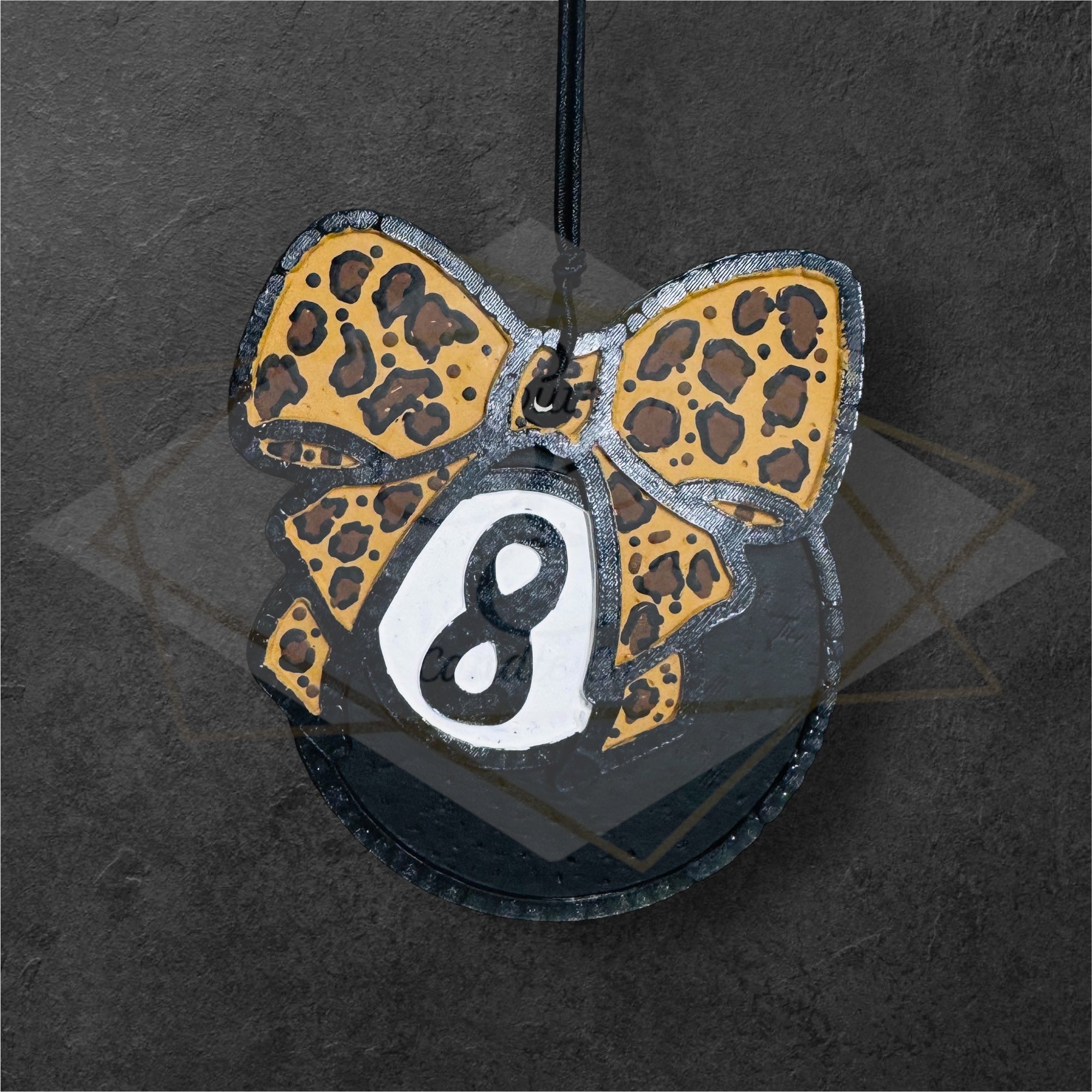 Coquette 8 Ball Aromatic Car Freshie