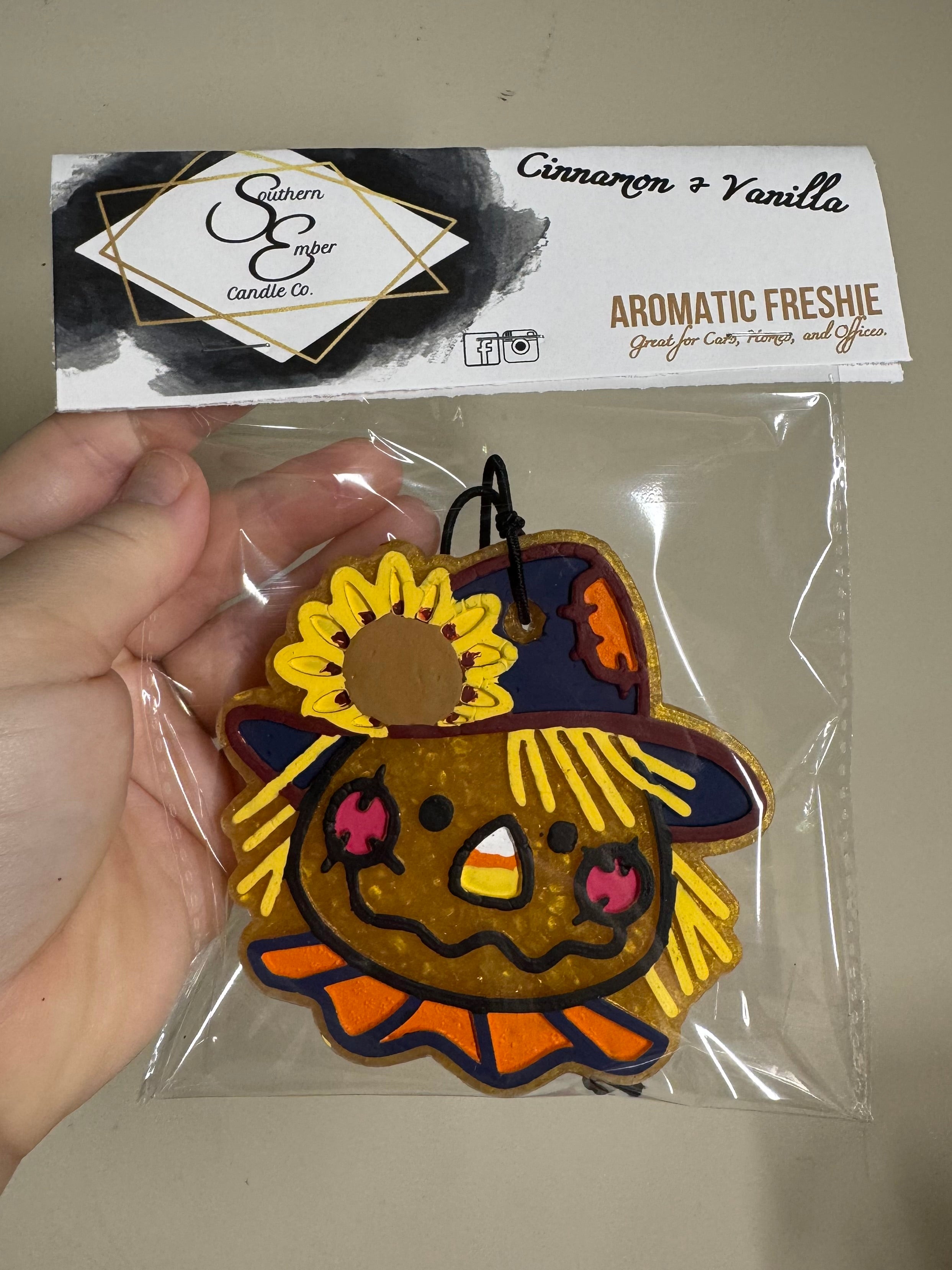 Scarecrow Aromatic Car Freshie