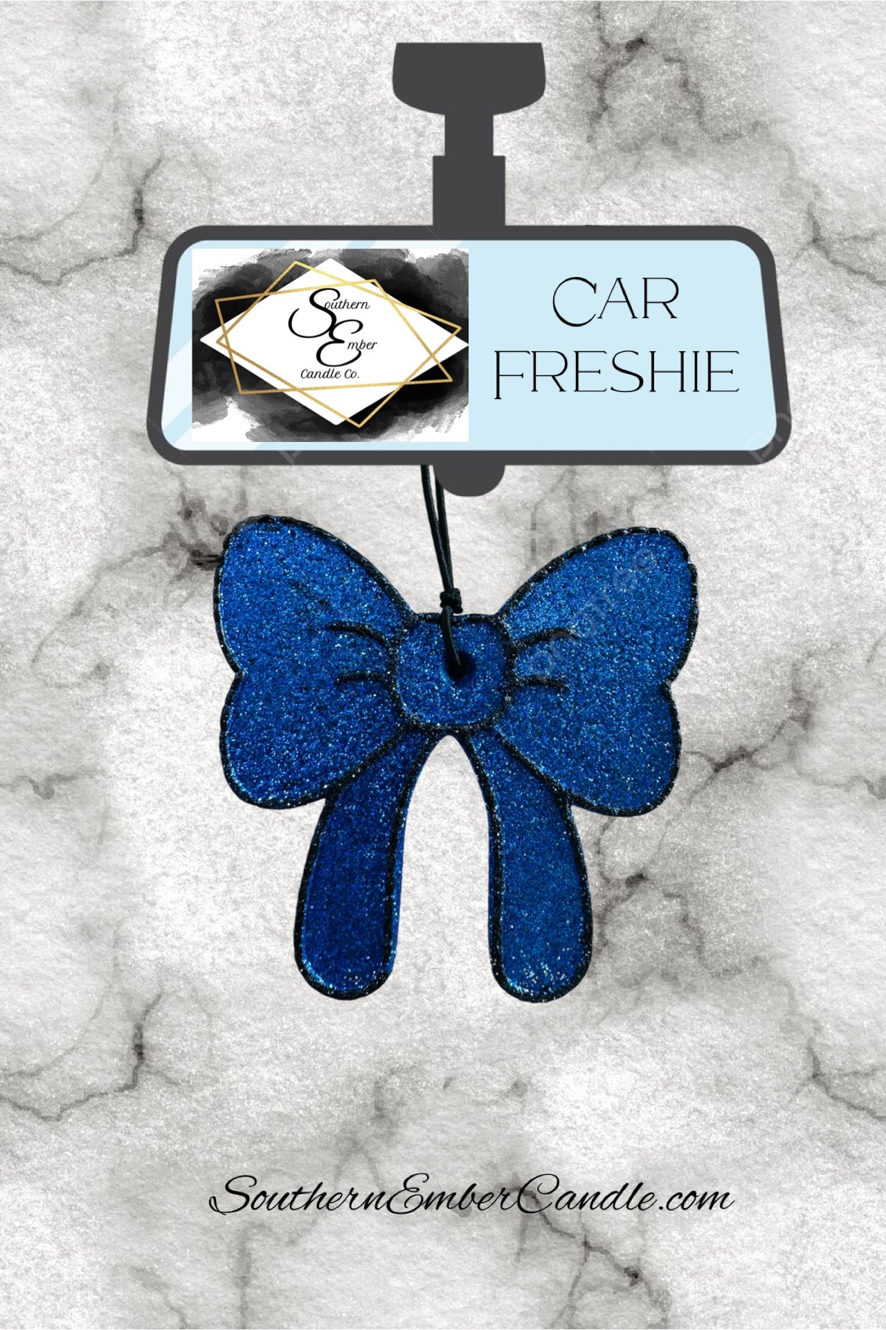 Coquette Bow Aromatic Car Freshie