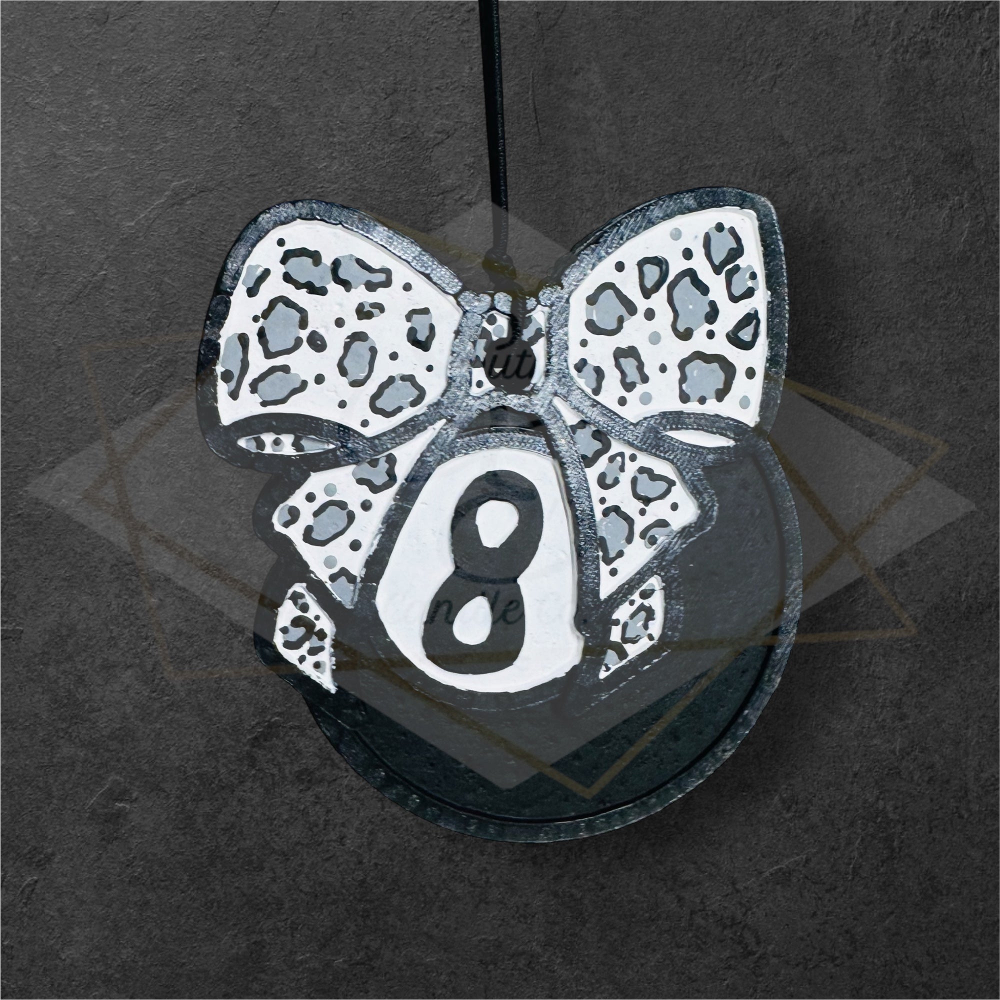 Coquette 8 Ball Aromatic Car Freshie