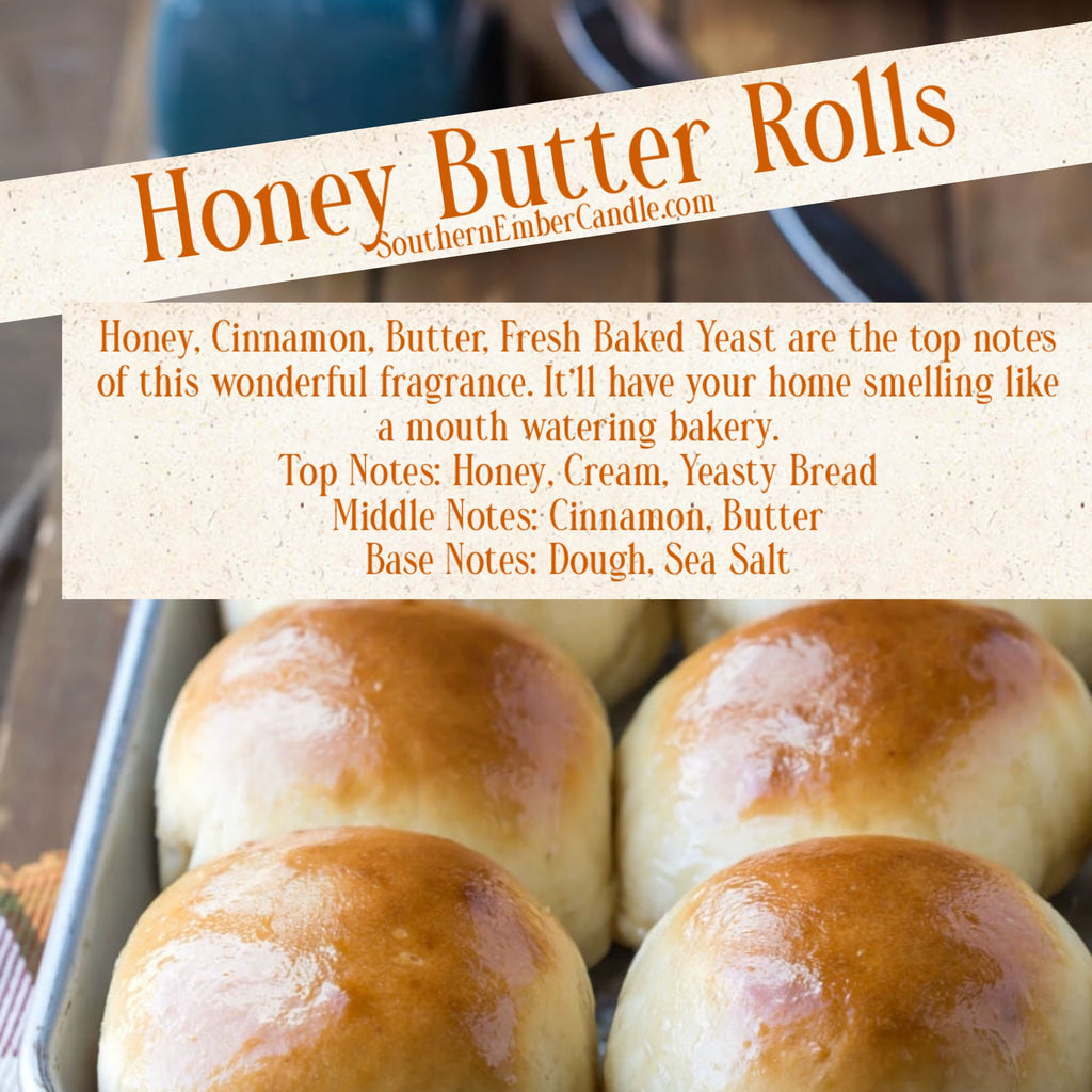 Honey Butter Rolls Soy Candle