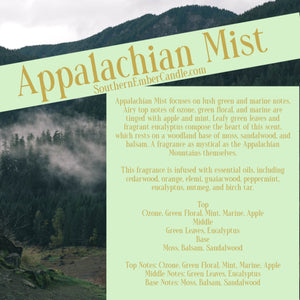 Appalachian Mist Soy Candle