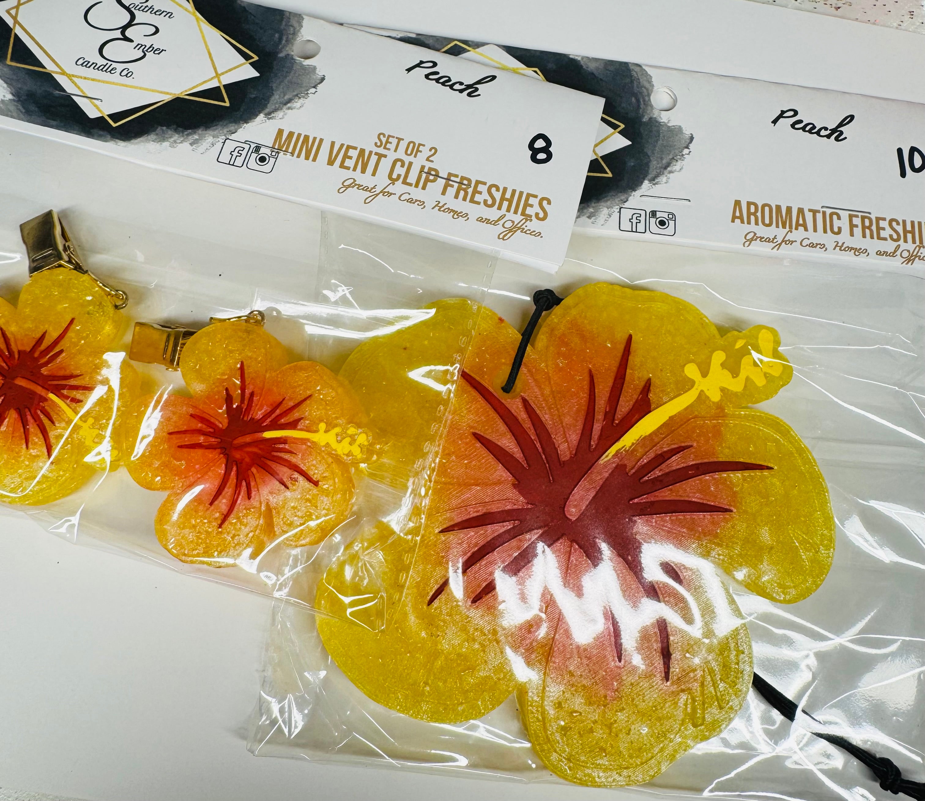 Hibiscus Flower Freshie Set
