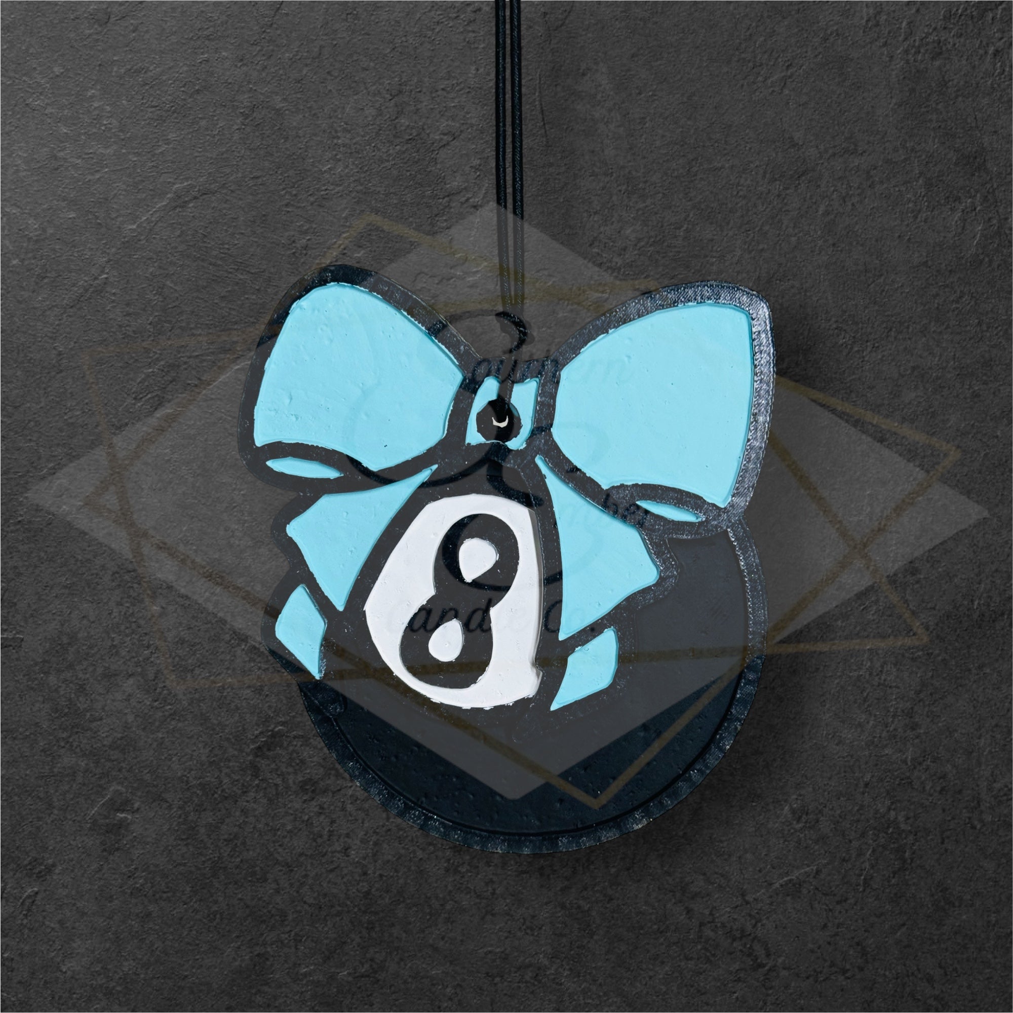 Coquette 8 Ball Aromatic Car Freshie