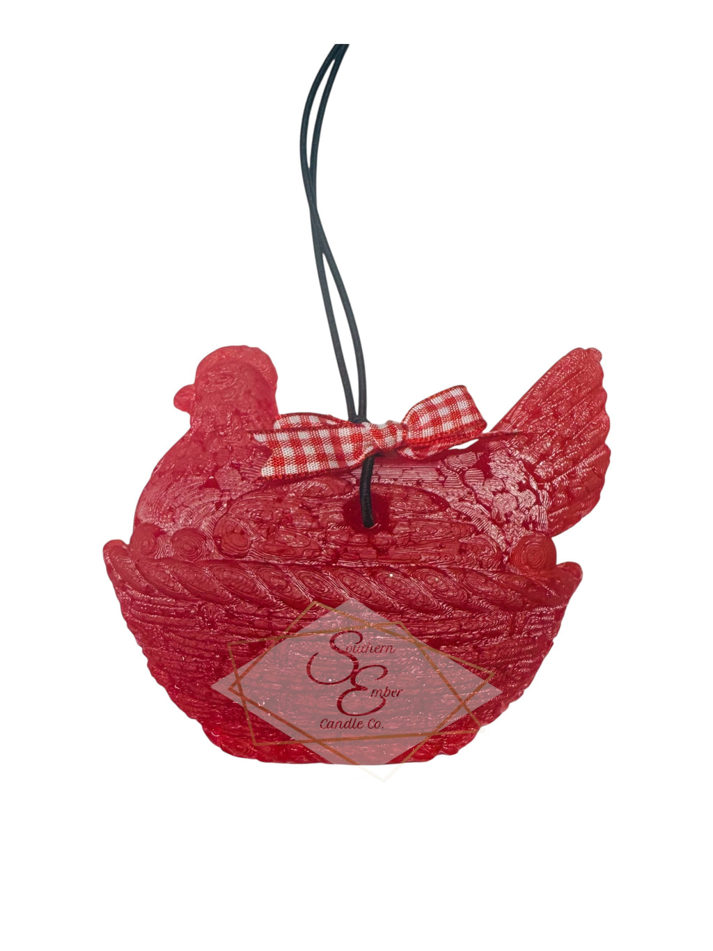 Hen on Nest Aromatic Car Freshie