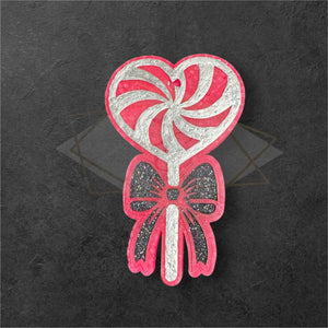 Heart Lollipop Aromatic Car Freshie