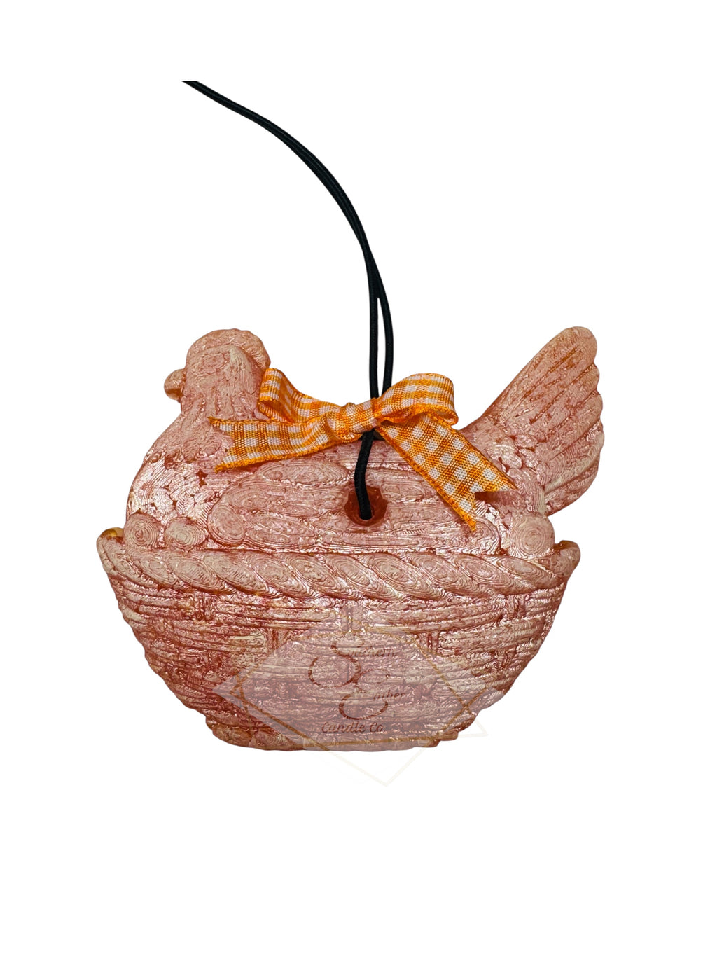 Hen on Nest Aromatic Car Freshie