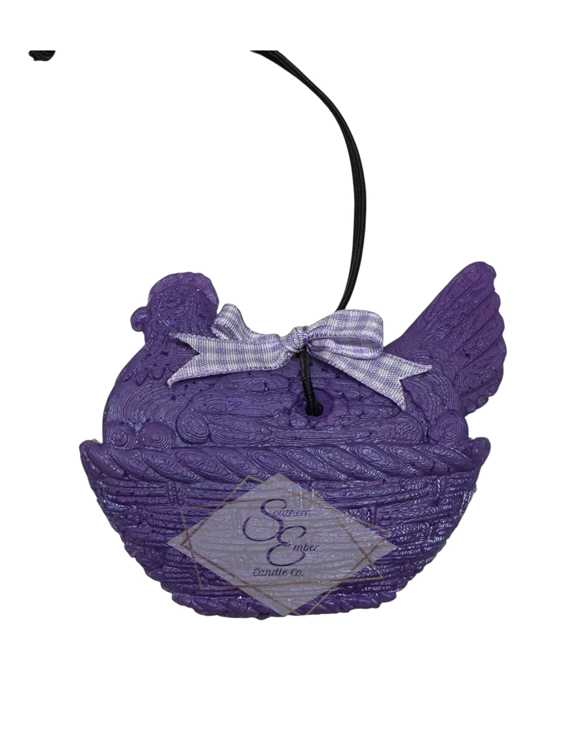 Hen on Nest Aromatic Car Freshie