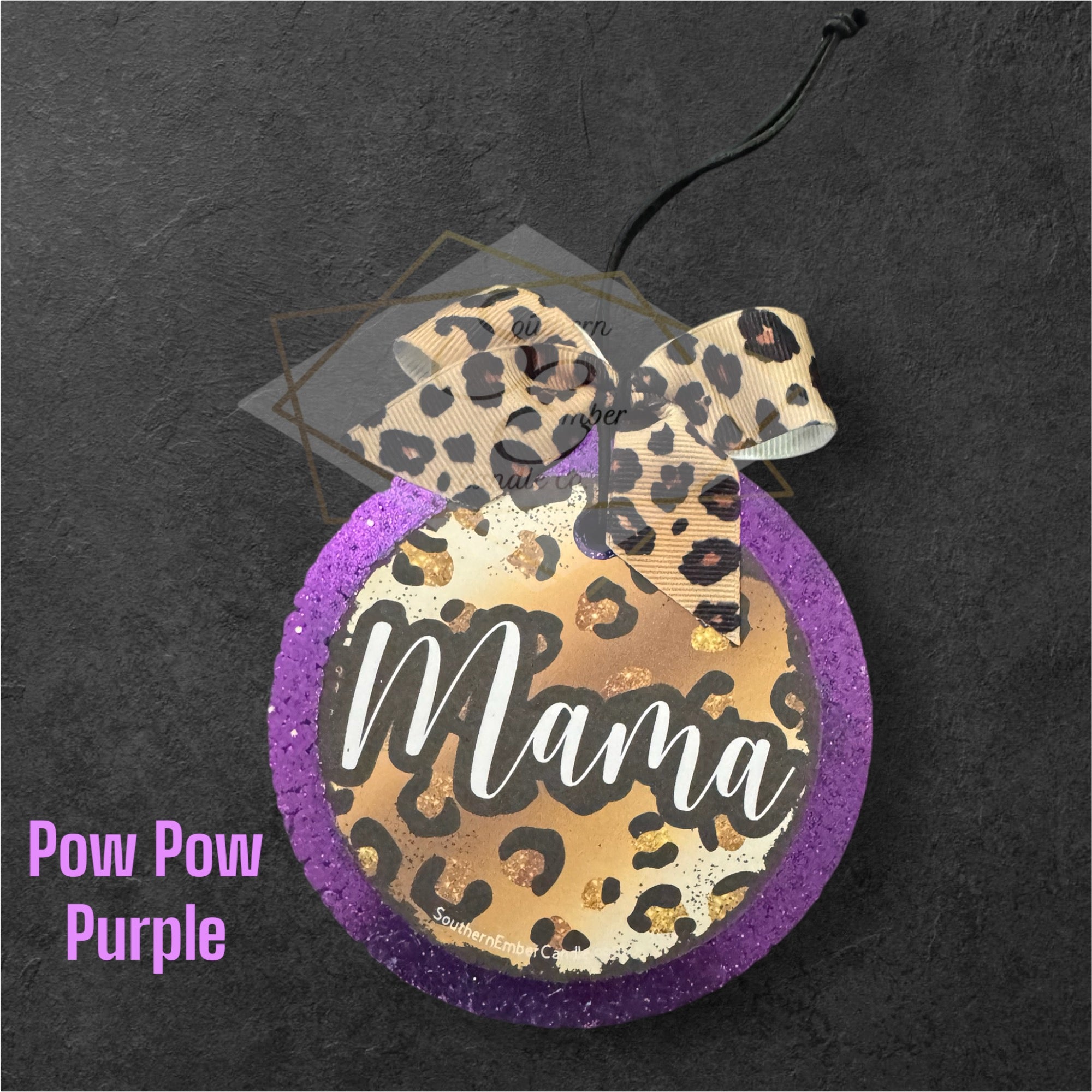 Cheetah Print “Mama” Car Freshie