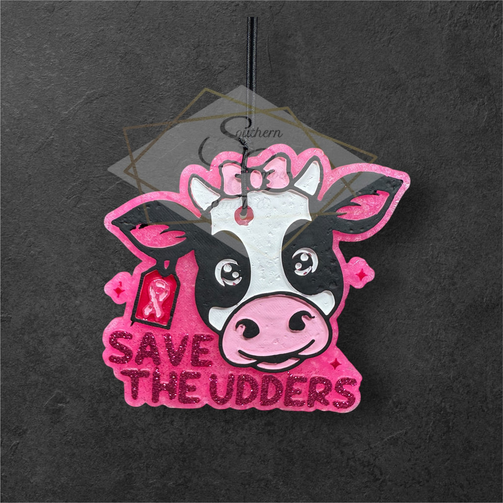 Save The Udders Aromatic Car Freshie