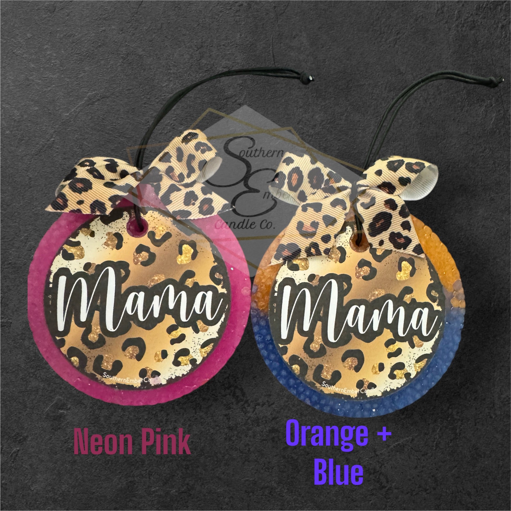 Cheetah Print “Mama” Car Freshie