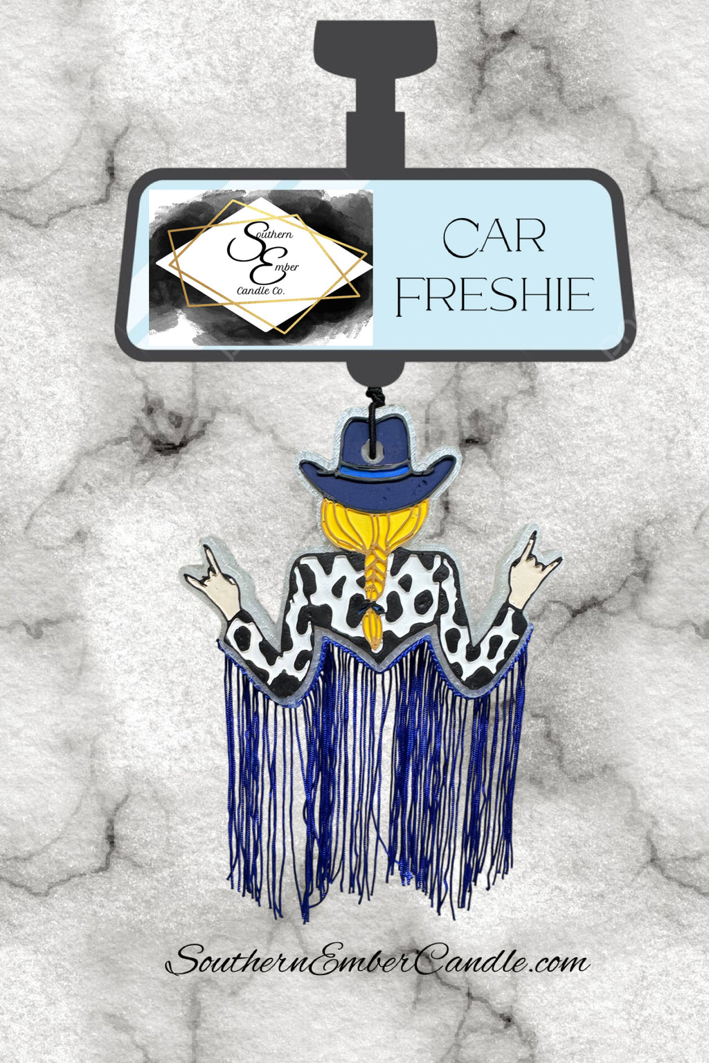 Cowgirl Aromatic Car Freshie
