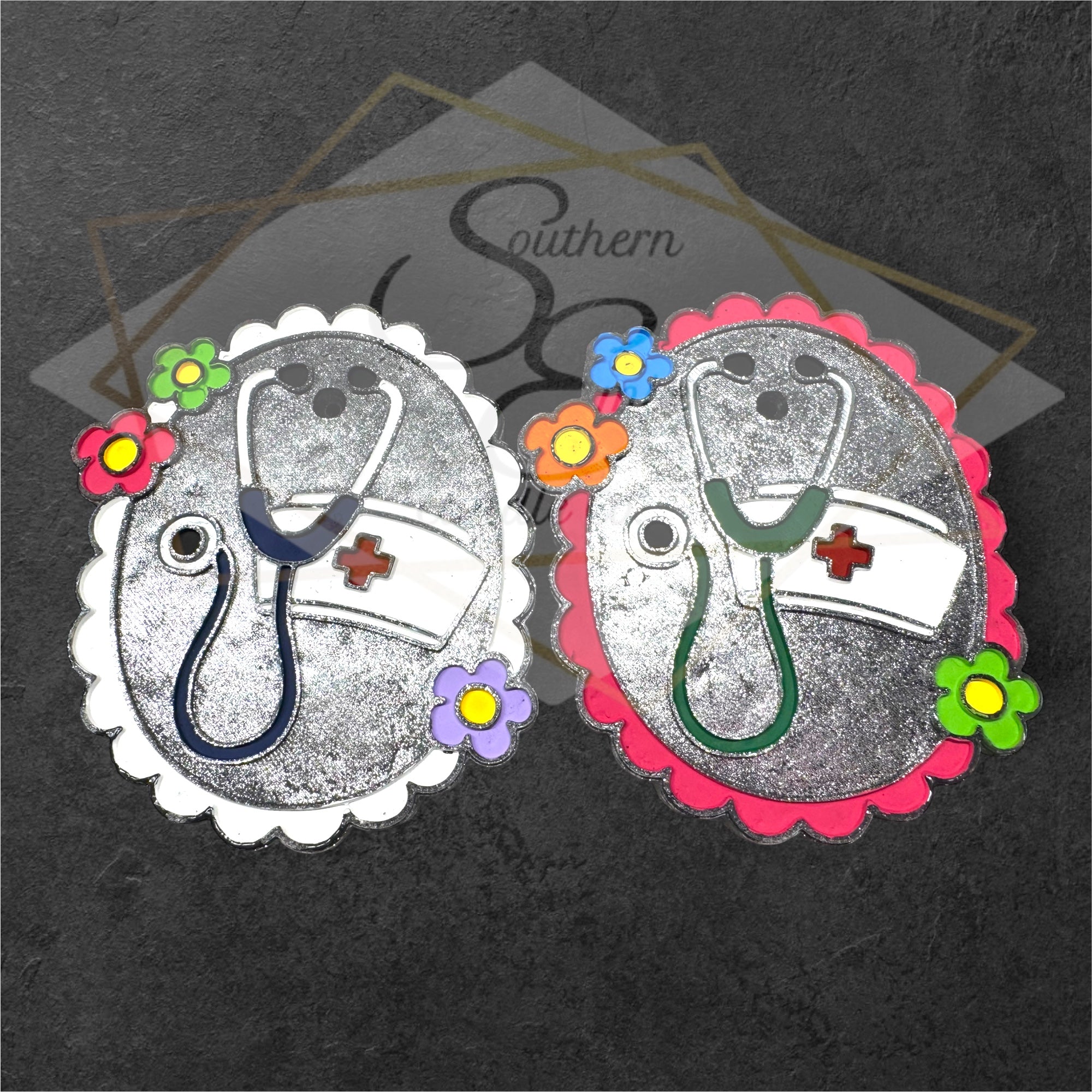 Nurse Frame Aromatic Car Freshie