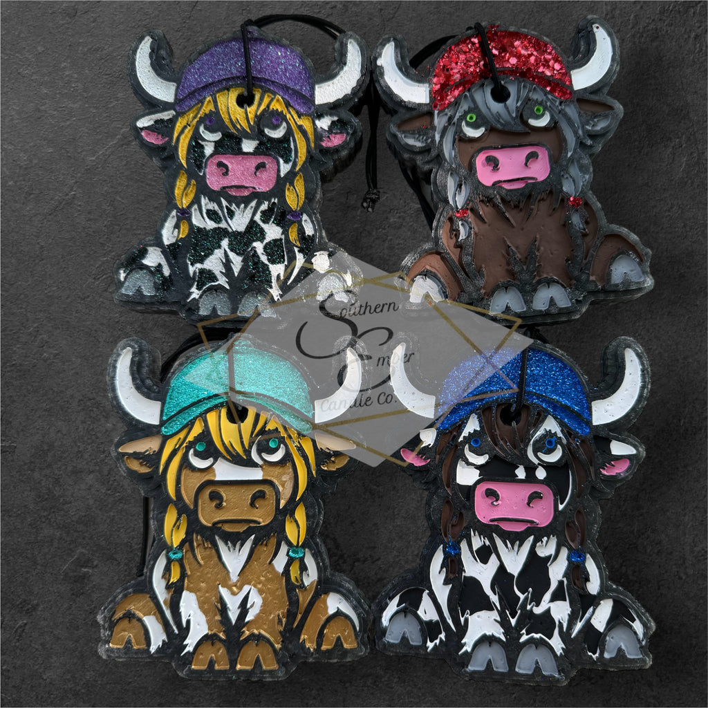 Ella Pigtail Cow Aromatic Cow Freshie