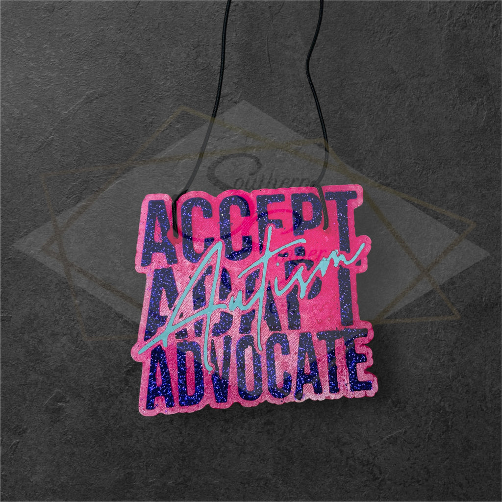Accept, Adapt, Advocate Autism Aromatic Car Freshie