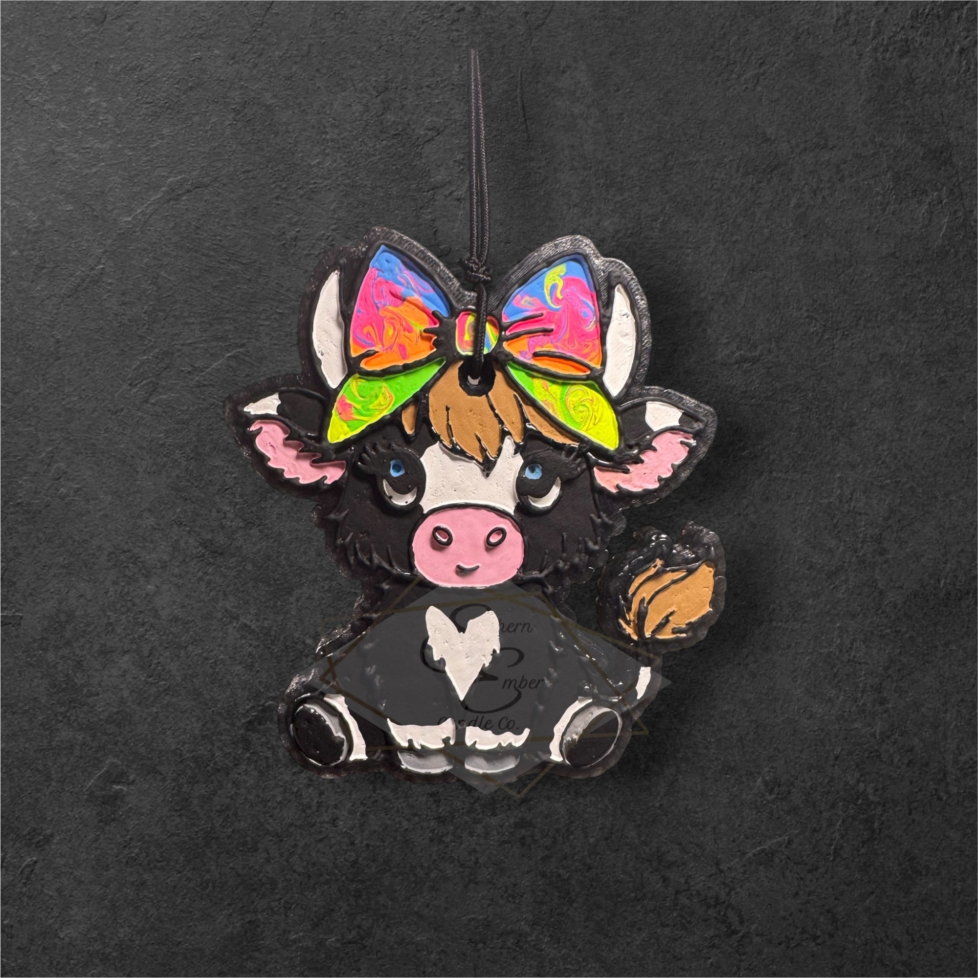 Cheyenne Cow Aromatic Car Freshie