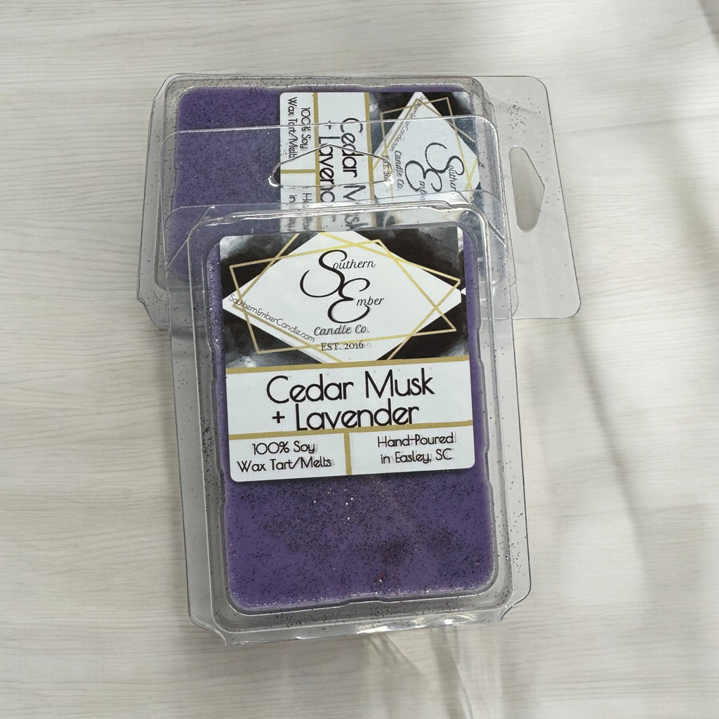Cedar Musk + Lavender Wax Melt/Tart