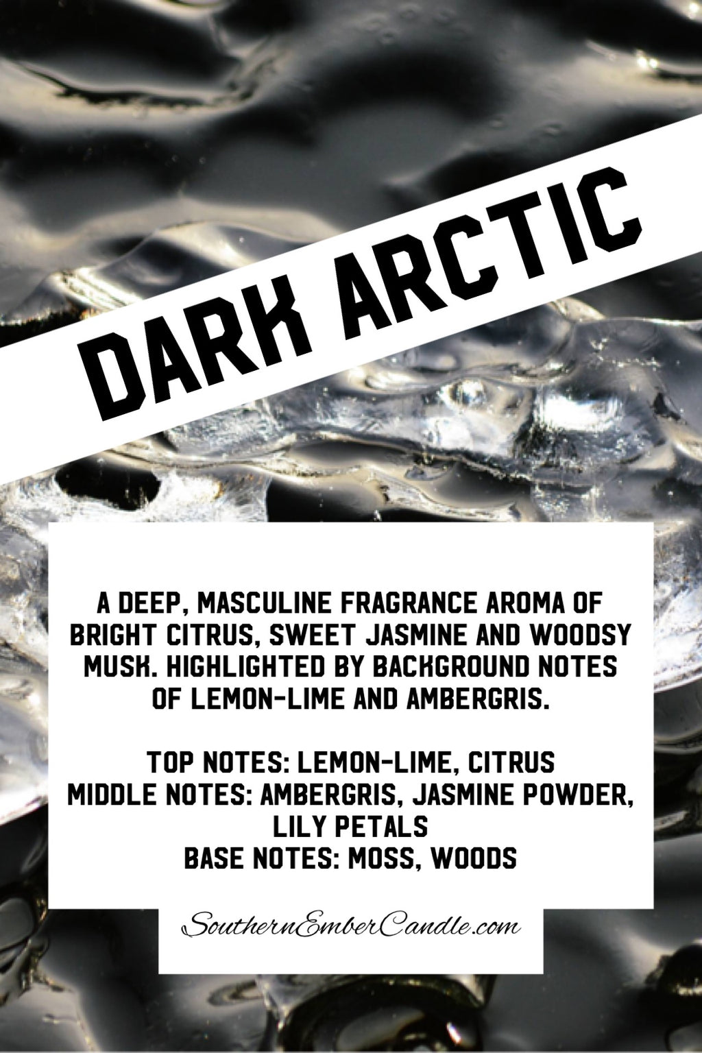 Dark Arctic Wax Tart/Melt
