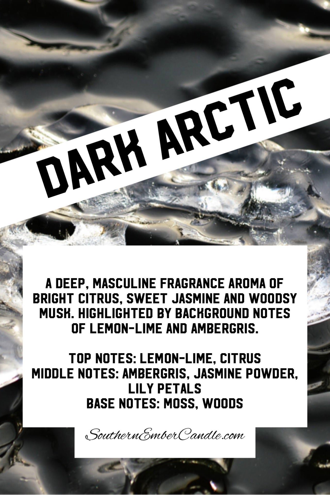 Dark Arctic Wax Tart/Melt