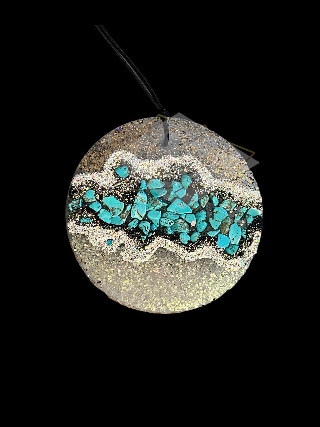 Geode Inspired Aromatic Car Freshie