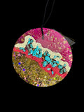 Geode Inspired Aromatic Car Freshie