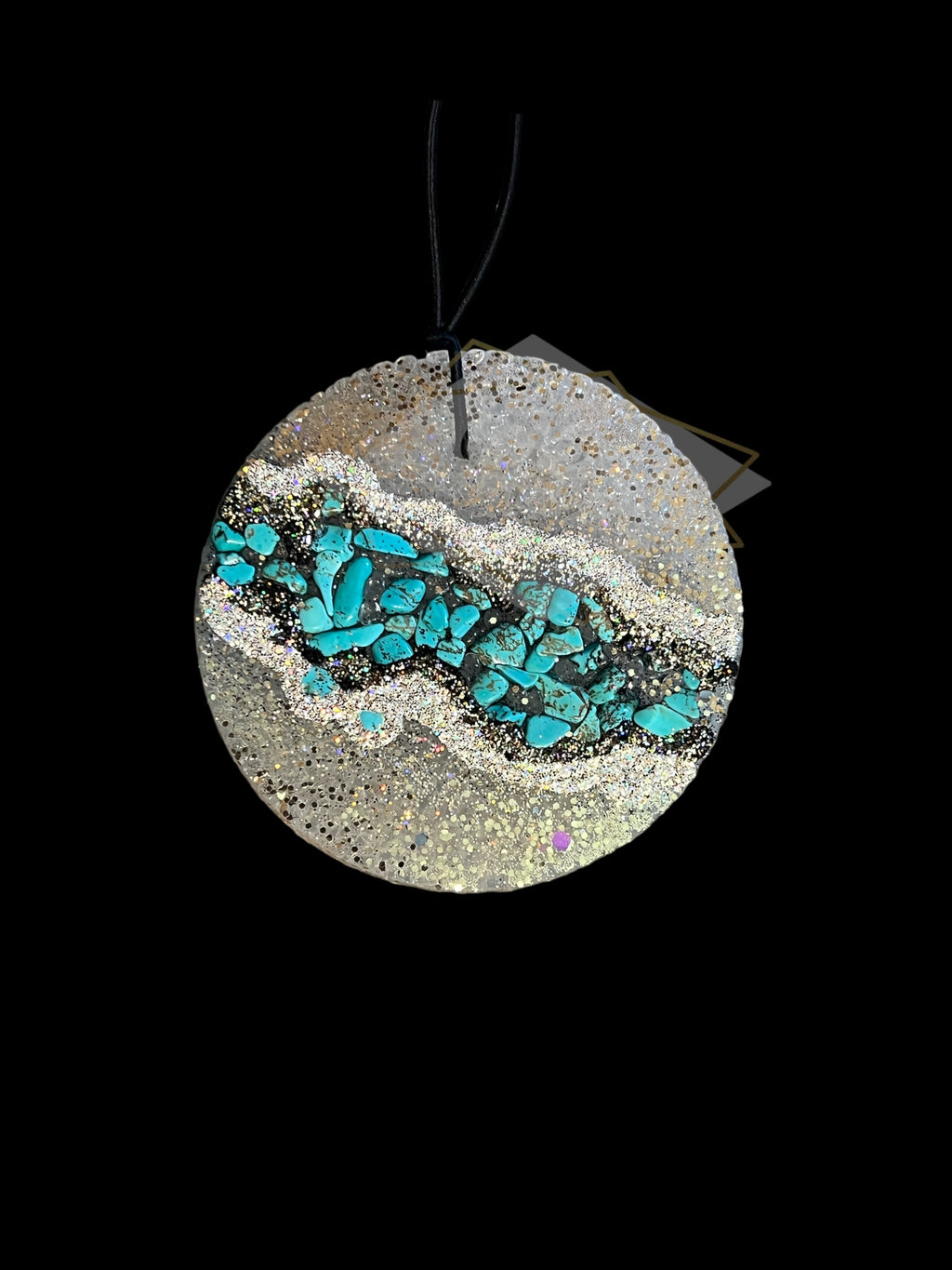 Geode Inspired Aromatic Car Freshie