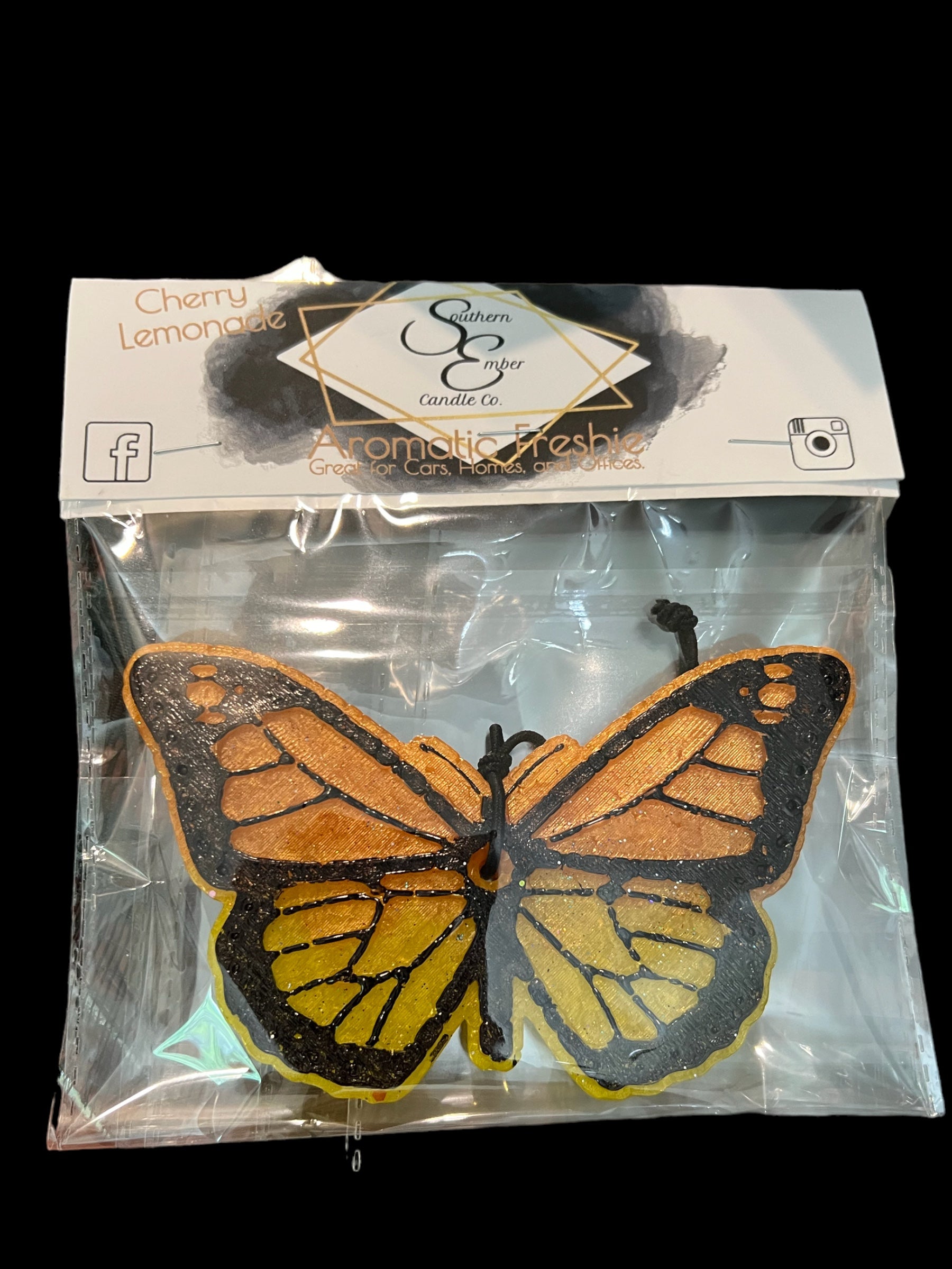 Butterfly Aromatic Car Freshie