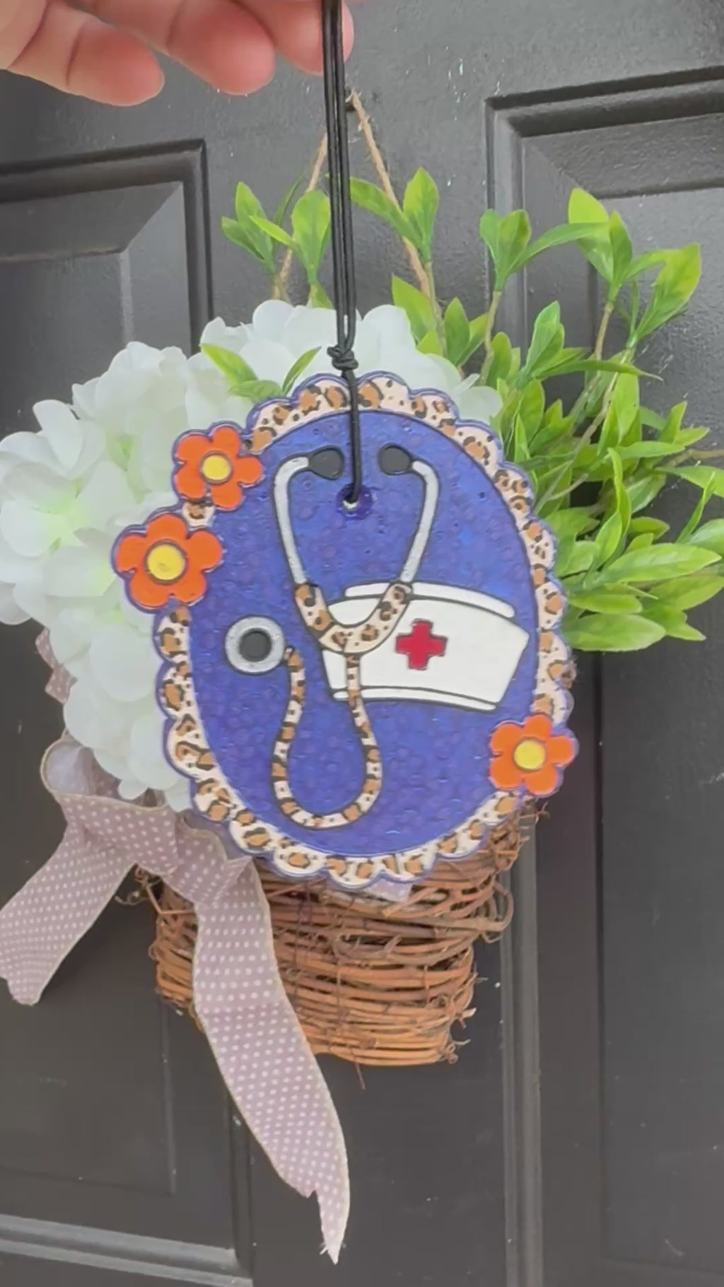 Nurse Frame Aromatic Car Freshie