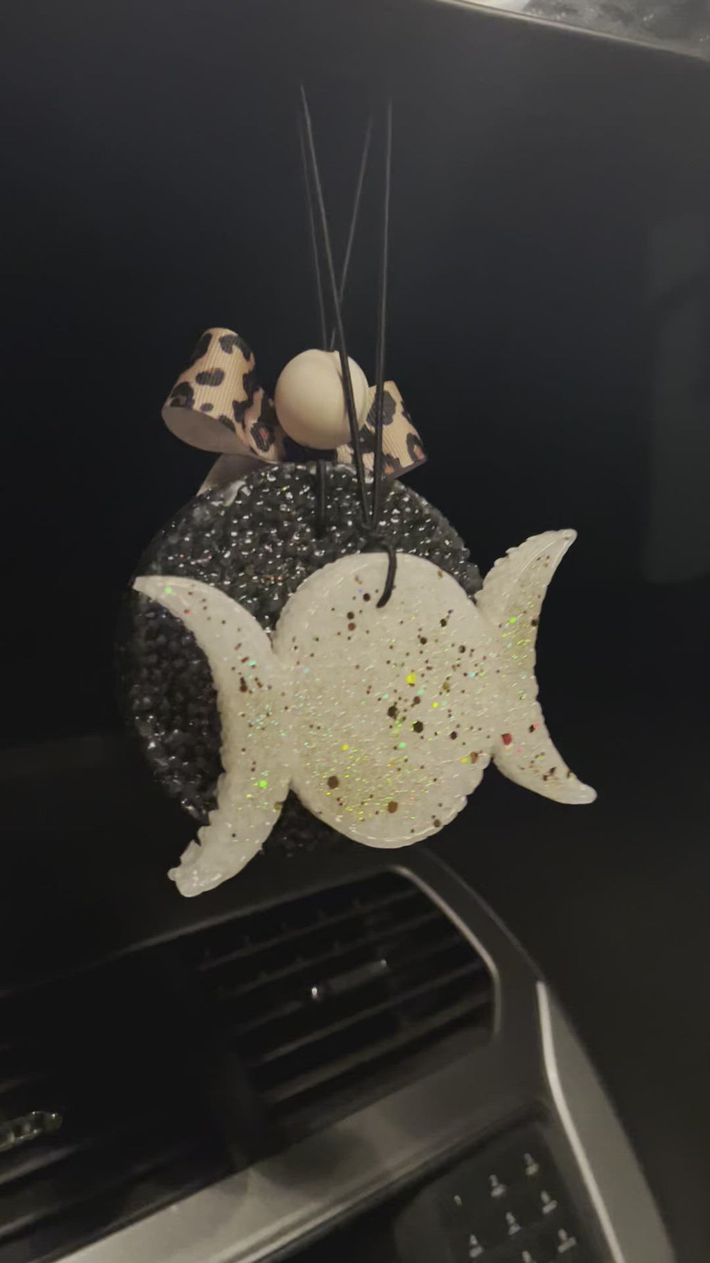 Moon Phase Aromatic Car Freshie