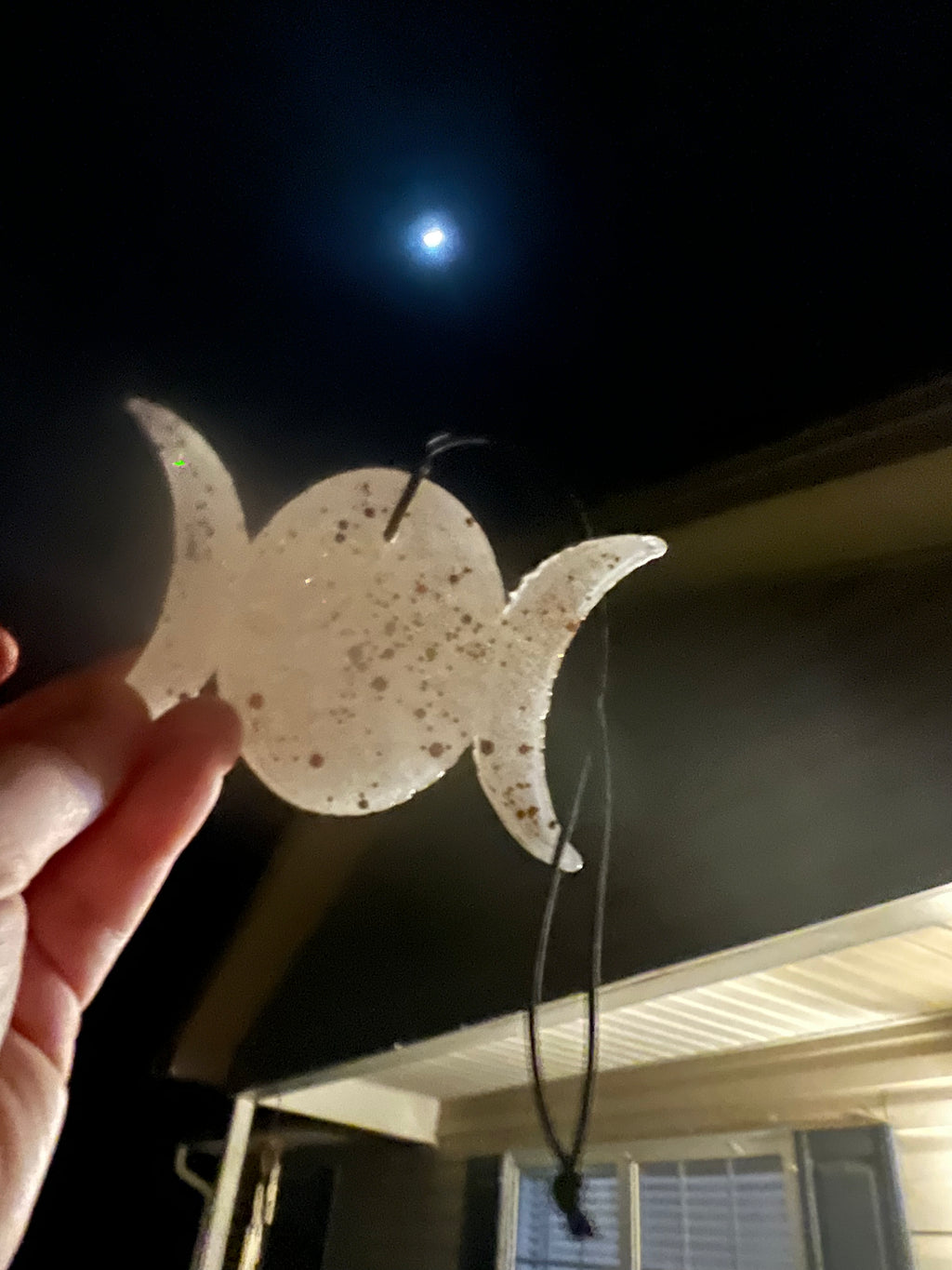 Moon Phase Aromatic Car Freshie