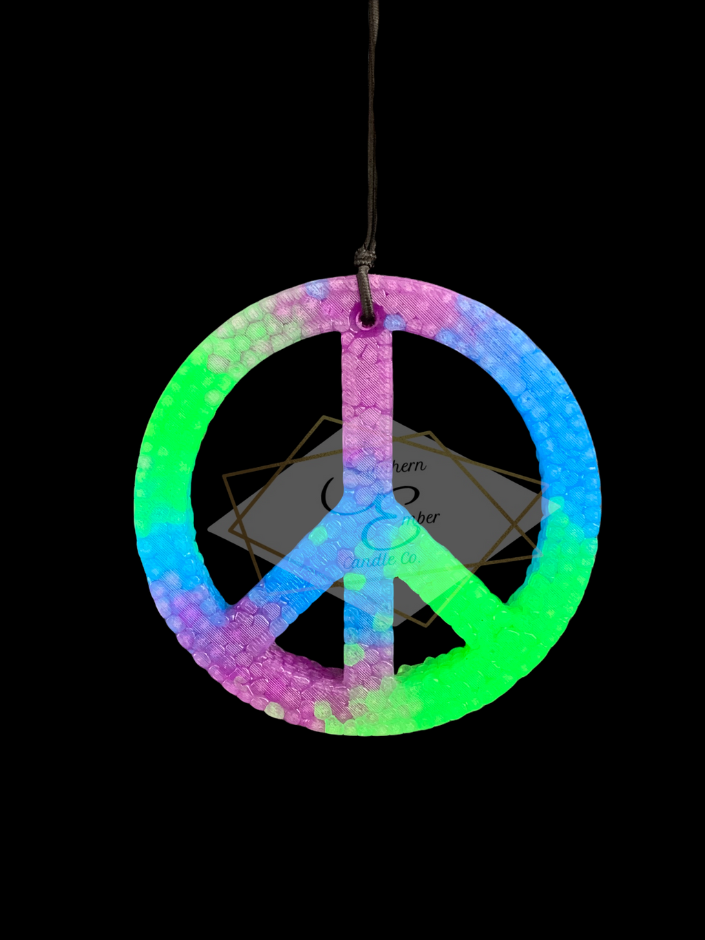Peace Sign Aromatic Car Freshie