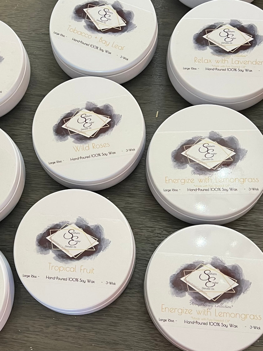 Tobacco + Bay Leaf Soy Candle