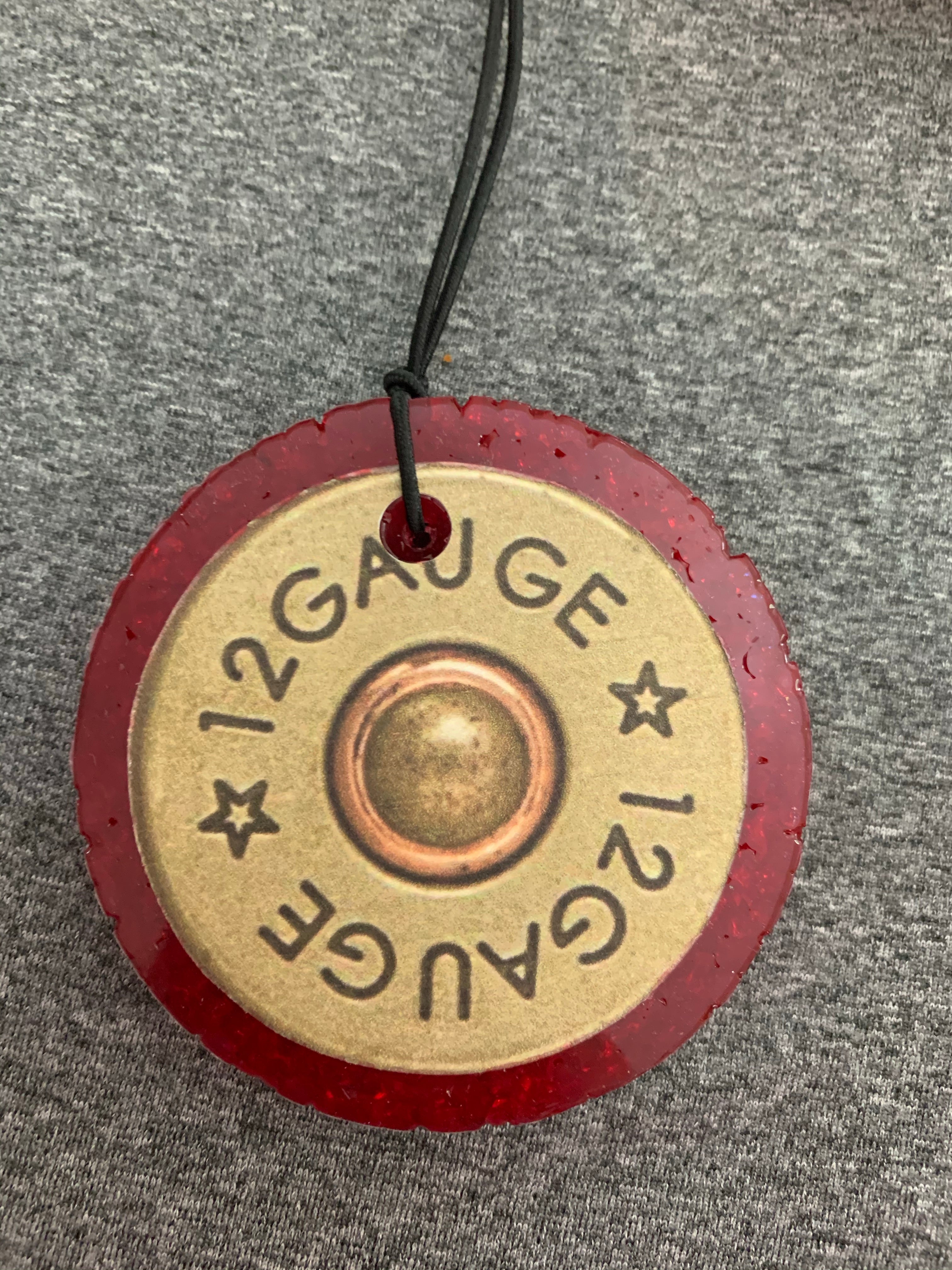 12 Gauge Aromatic Car Freshie