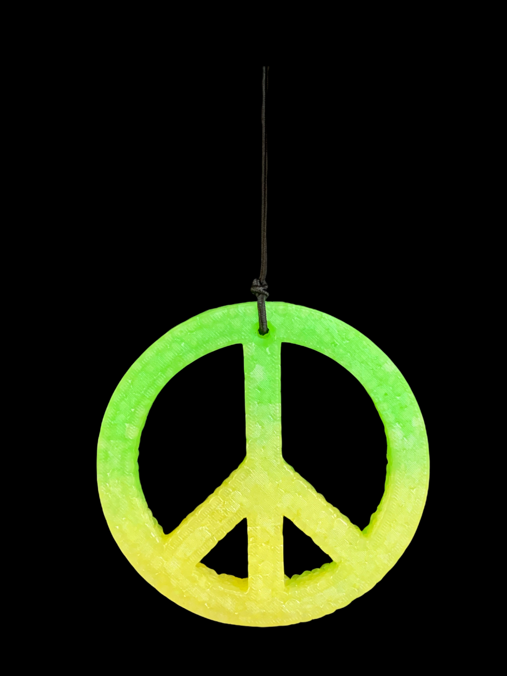 Peace Sign Aromatic Car Freshie