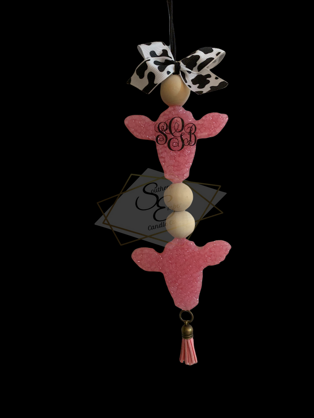 Twin Cow Decorative Aromatic Freshie