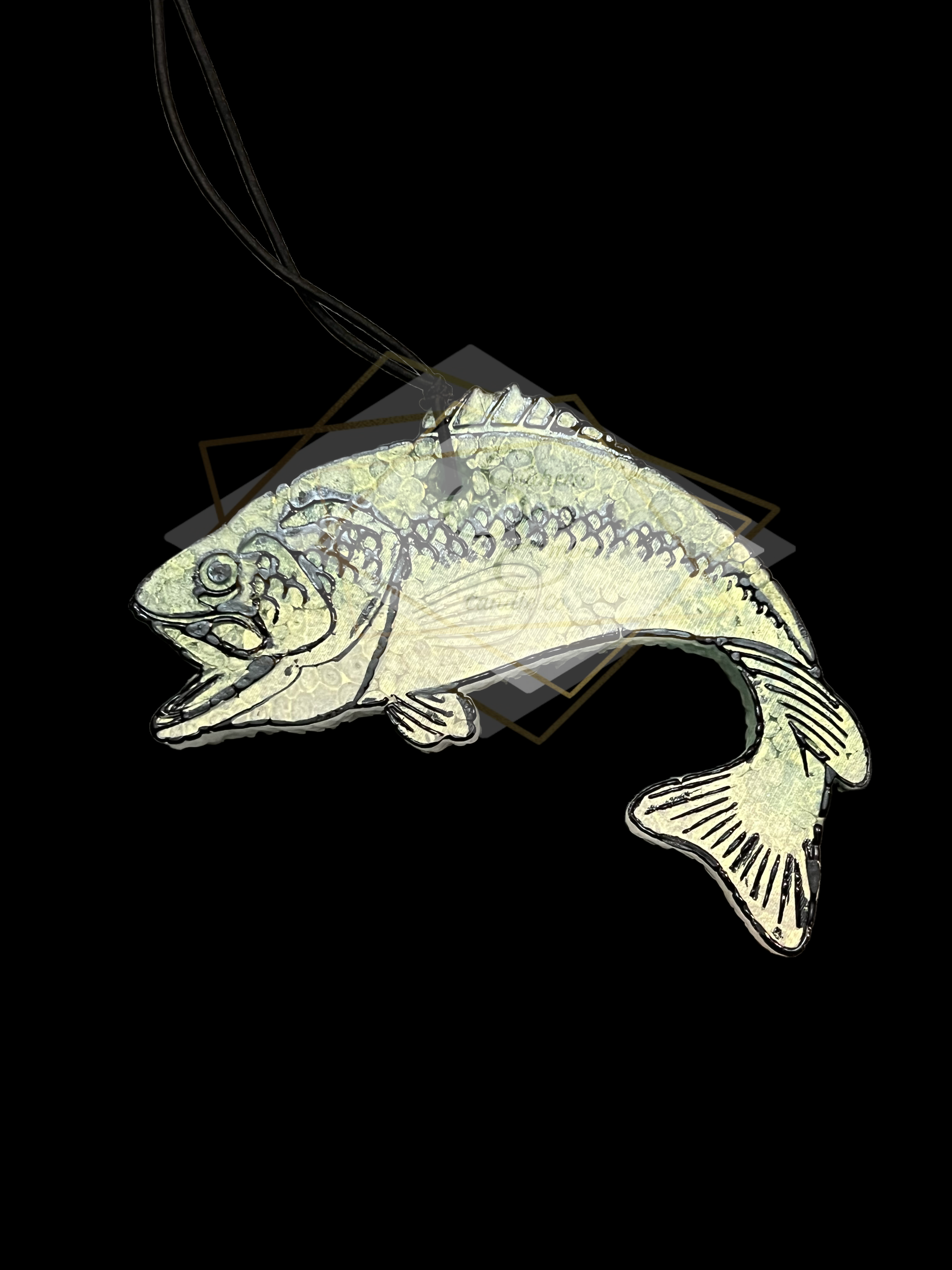 Bass Fish Aromatic Car Freshie