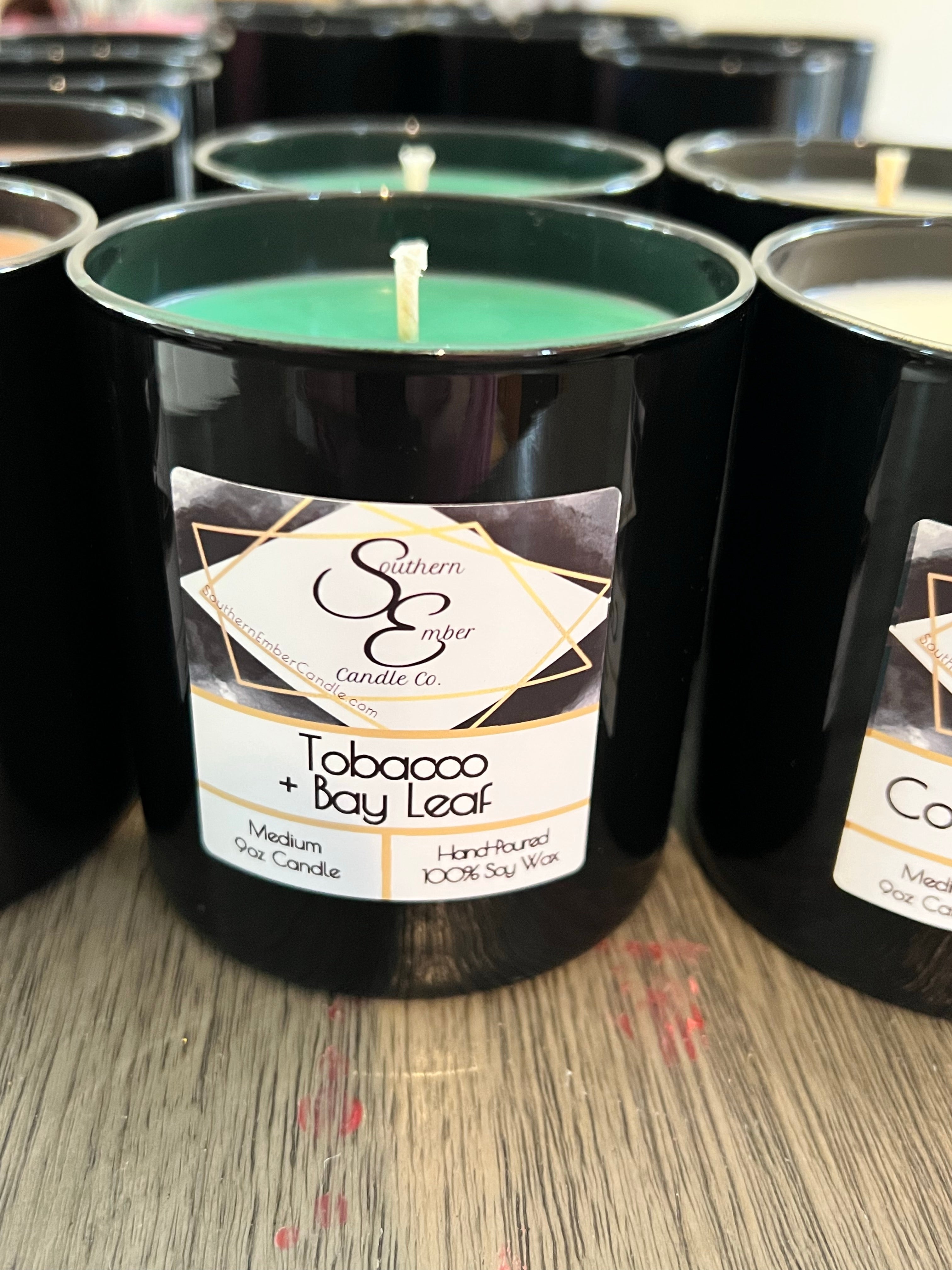 Tobacco + Bay Leaf Soy Candle