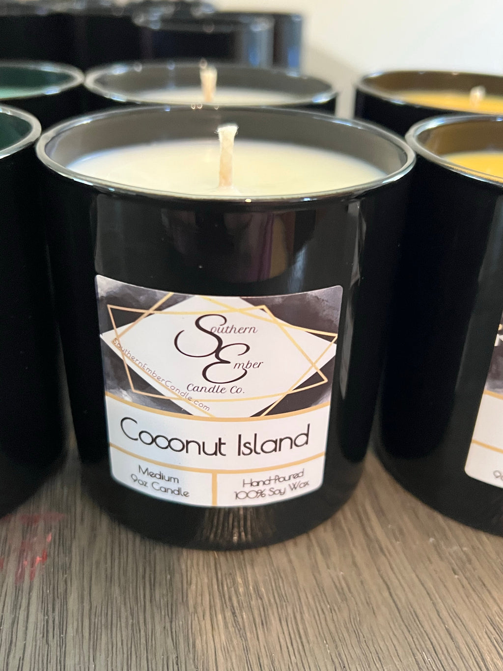 Coconut Island 100% Soy Wax Candle