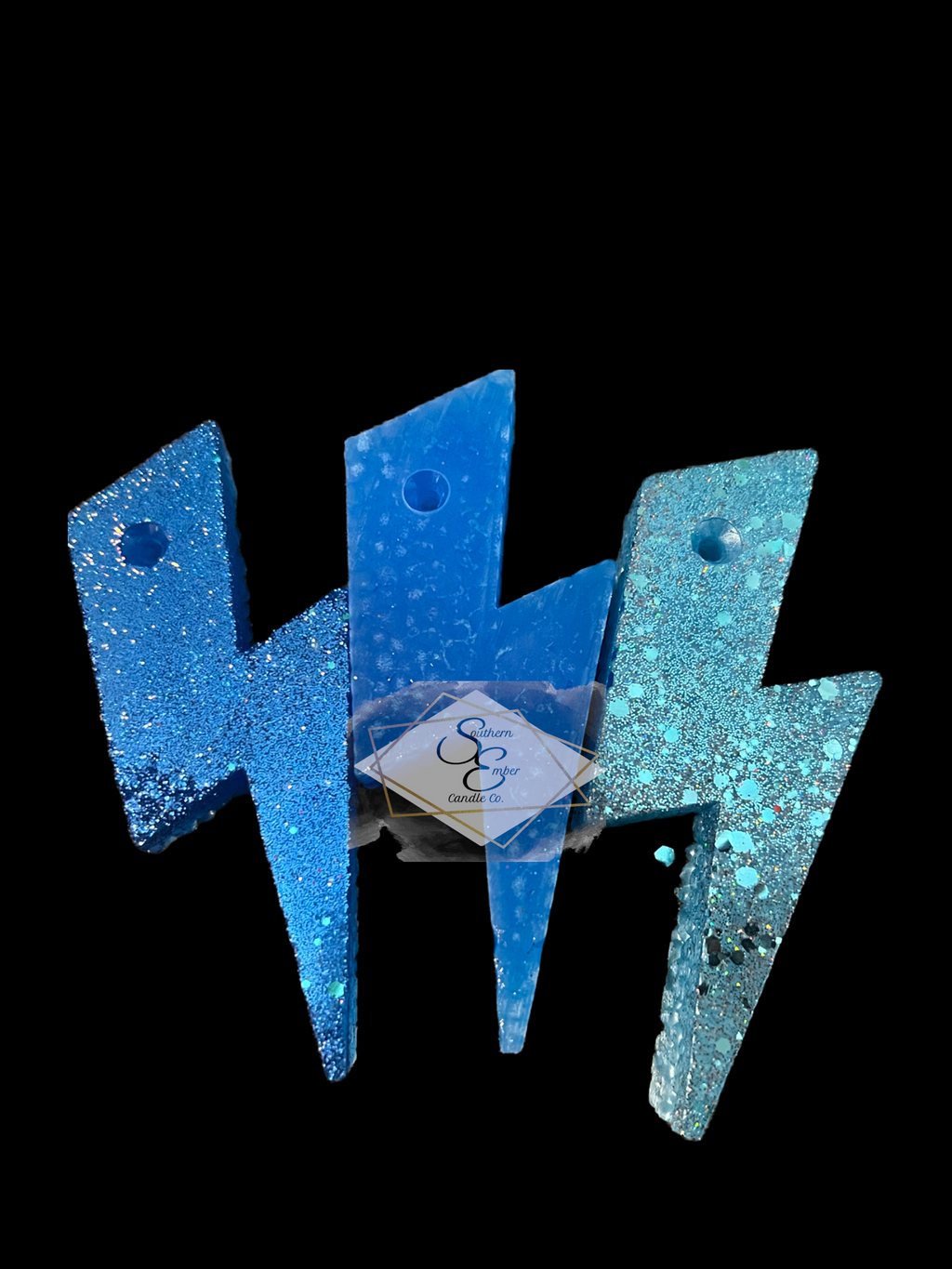 Lightening Bolt Aromatic Car Freshie