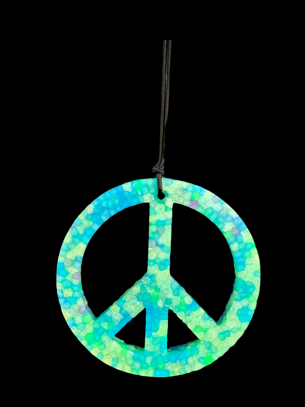 Peace Sign Aromatic Car Freshie