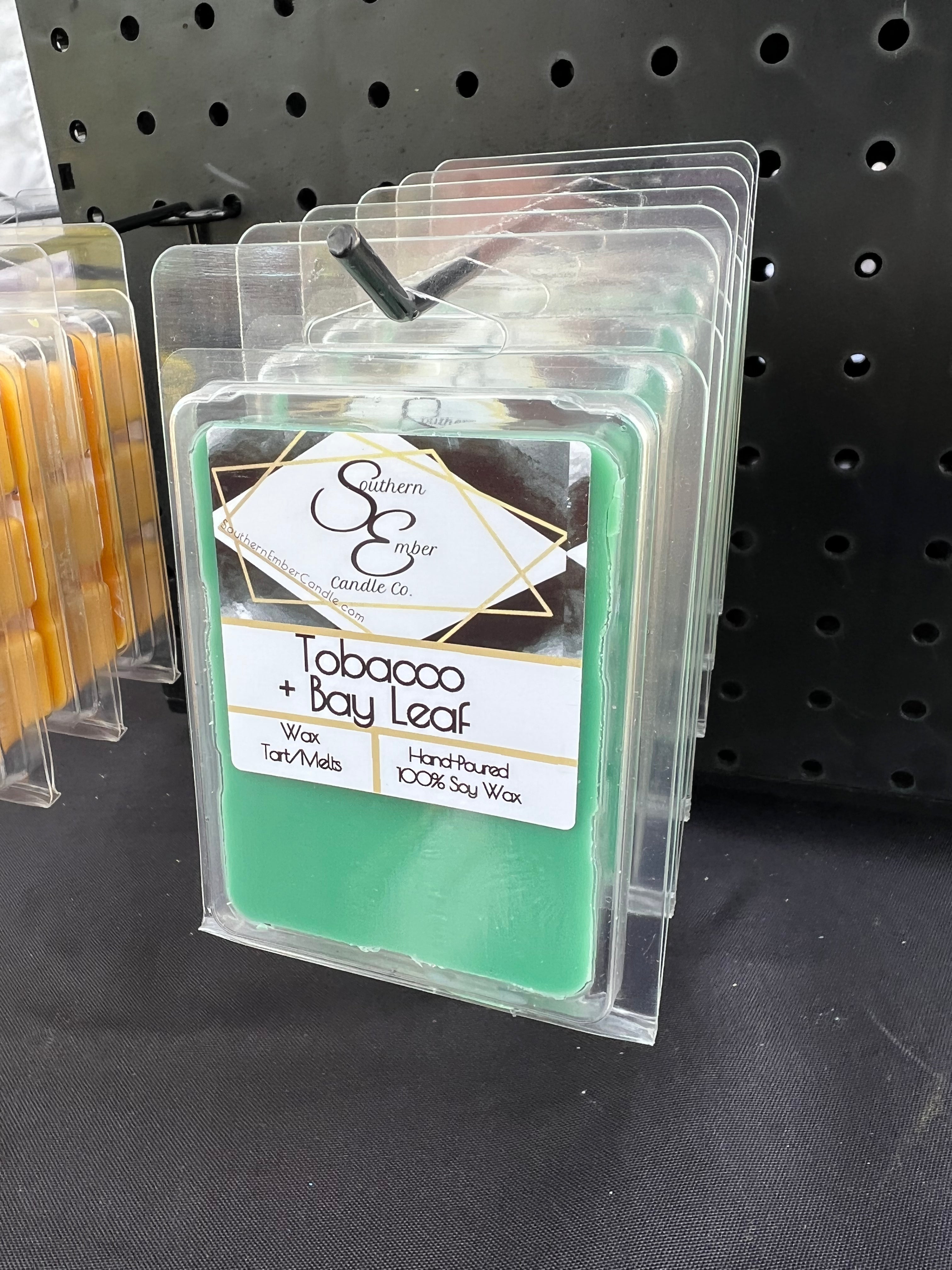 Tobacco + Bay Leaf Soy Wax Tart/Melt