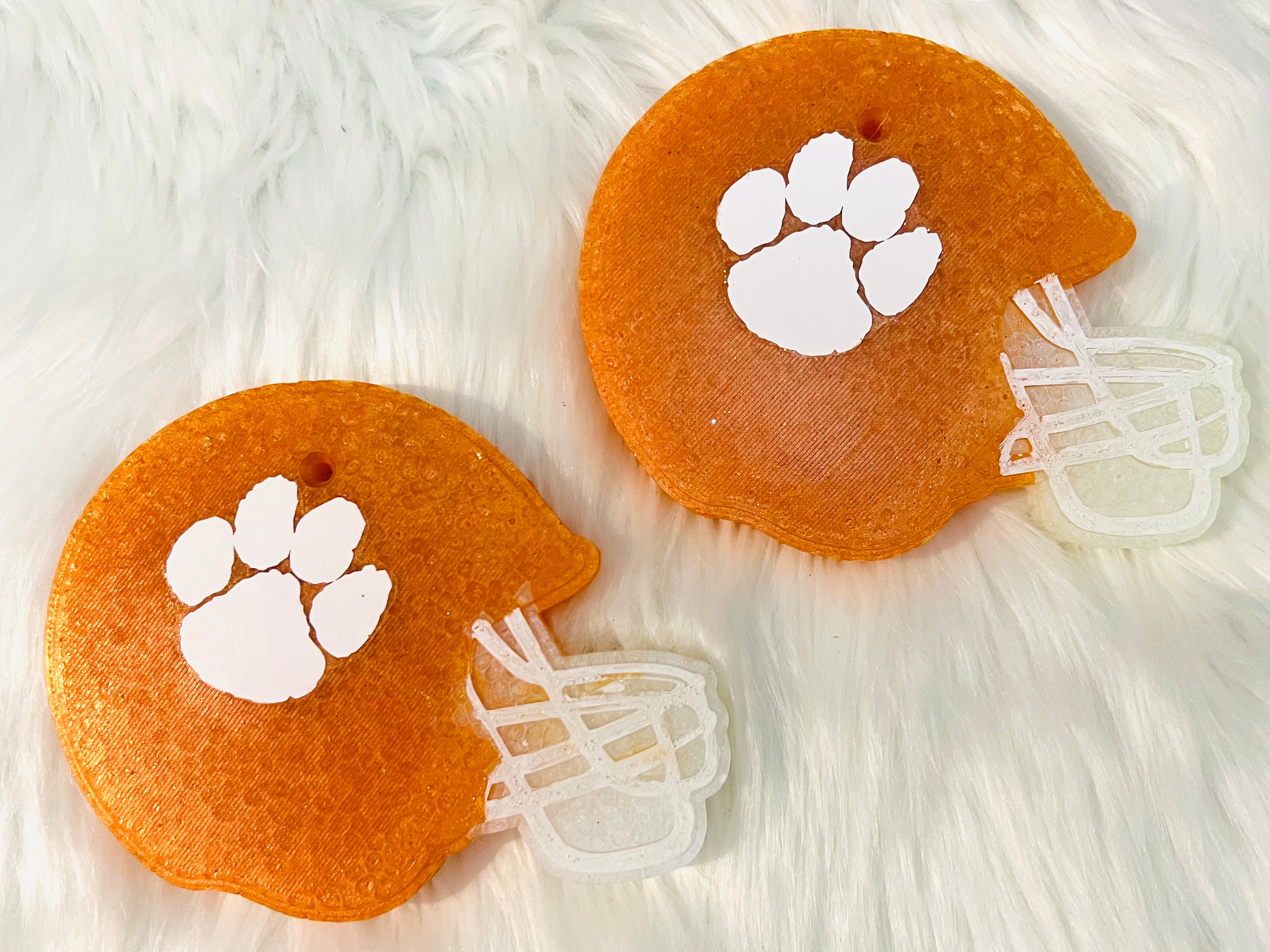 Football Helmet Aromatic Car Freshie