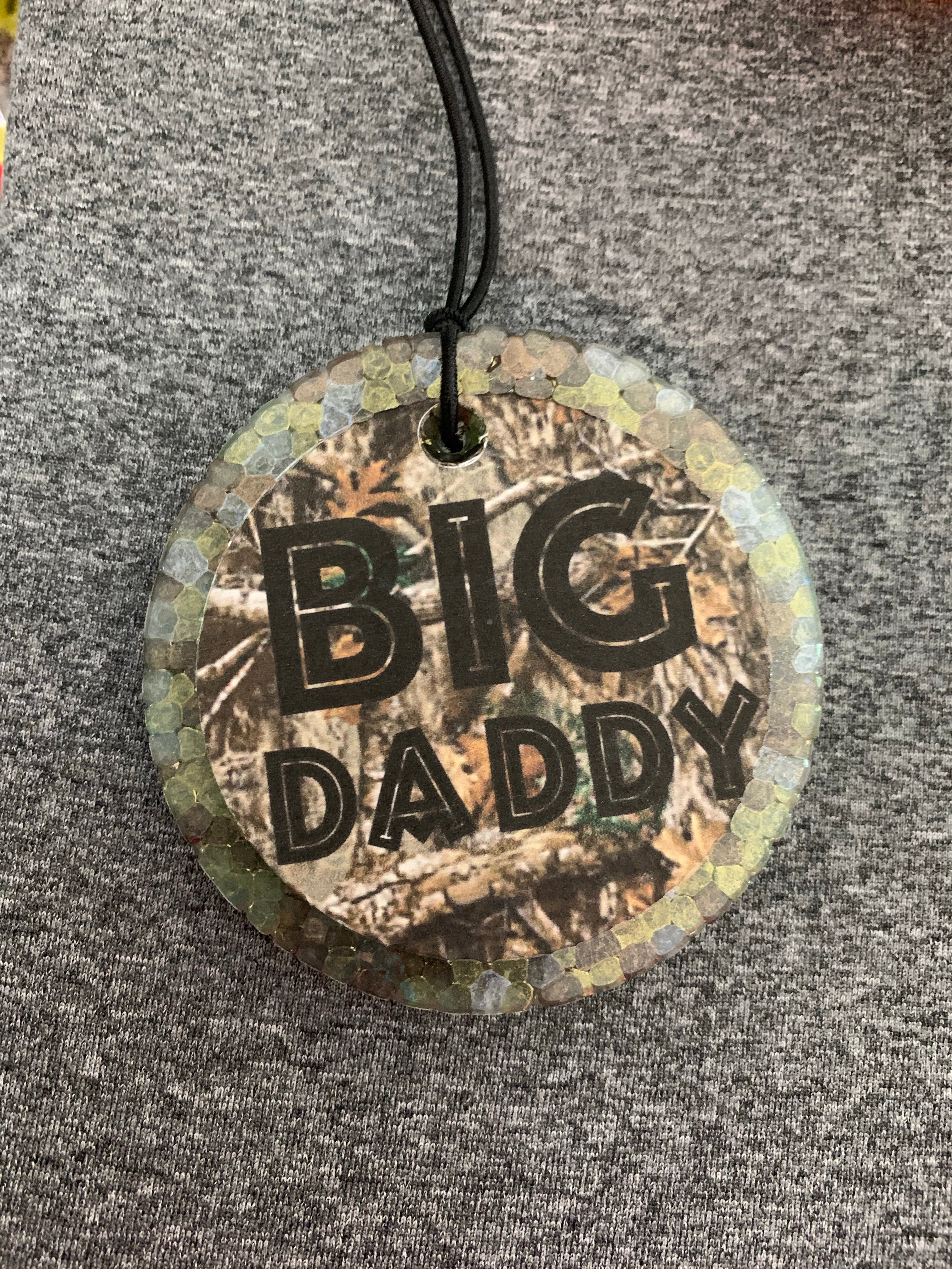 Big Daddy Camo Aromatic Car Freshie