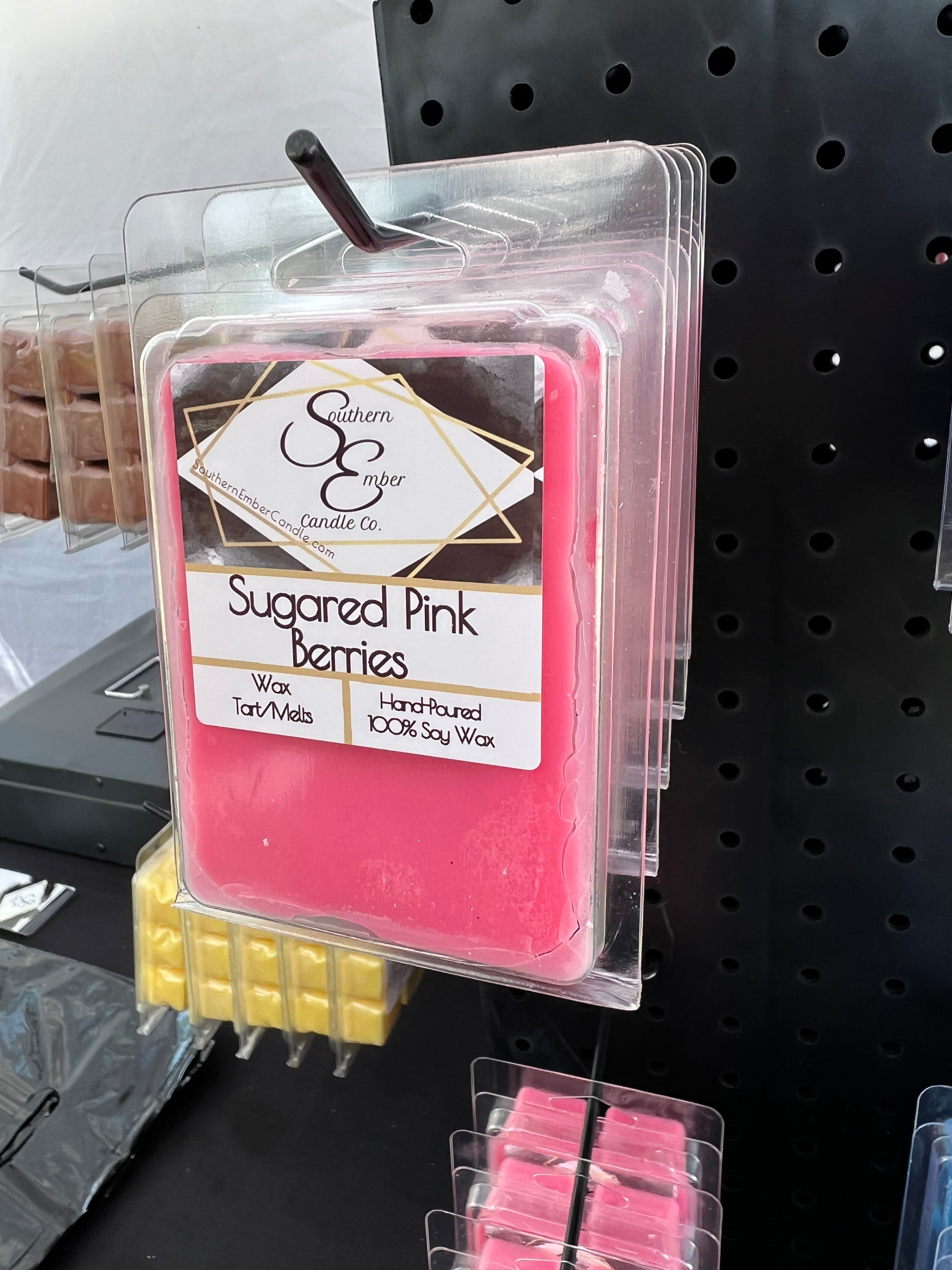 Sugared Pink Berries Soy Wax Tart/Melt