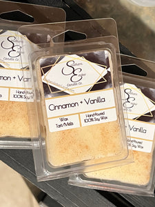 Cinnamon + Vanilla 100% Soy Wax Tarts/Melts