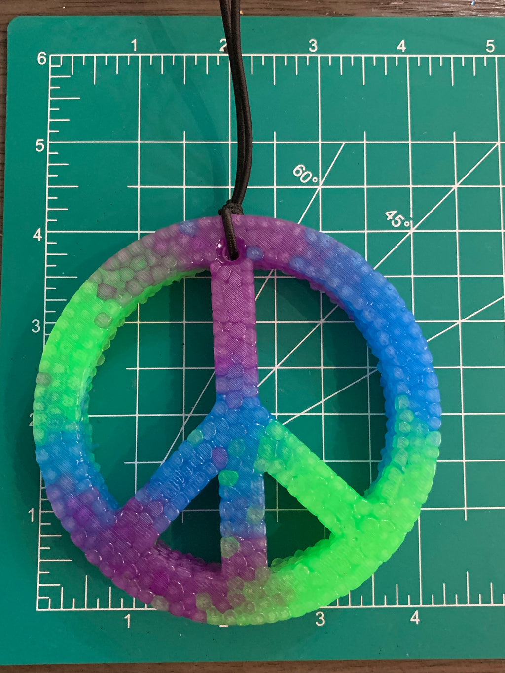 Peace Sign Aromatic Car Freshie