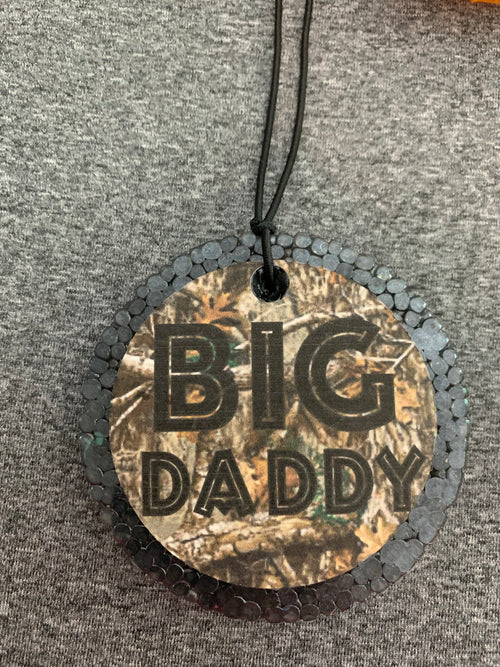 Big Daddy Camo Aromatic Car Freshie